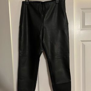 Banana republic faux leather pants